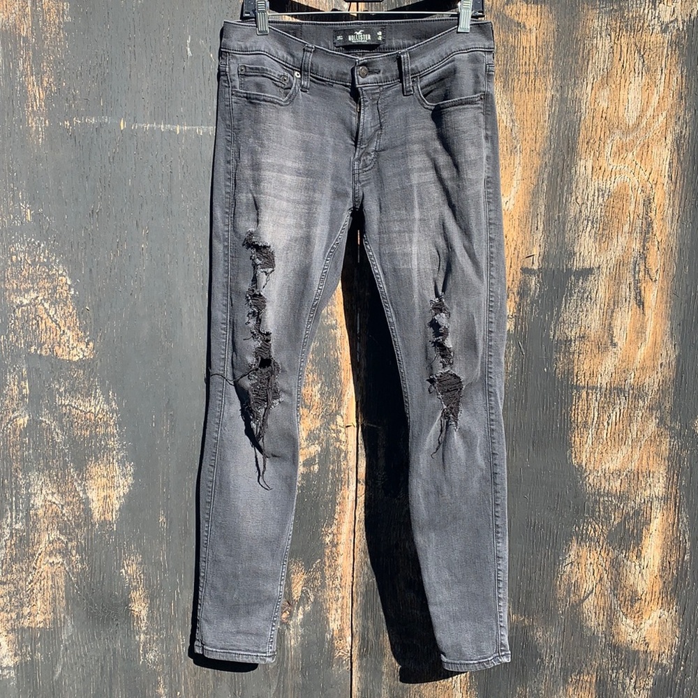 Hollister Men’s Skinny 30X32 Black Jean